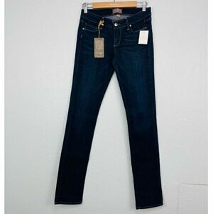 Paige Dark Blue Denim Jeans